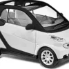 BUSCH 60202 Bausatz Smart Fortwo 2007 weiss Bausatz Automodell 1:87