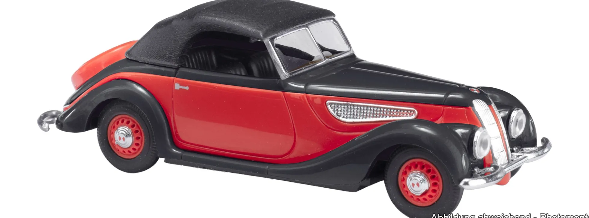 BUSCH 40294 BMW 327 Cabrio - rot | Modellauto 1:87