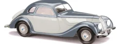BUSCH 40204 BMW 327 Coupe grau | Modellauto 1:87
