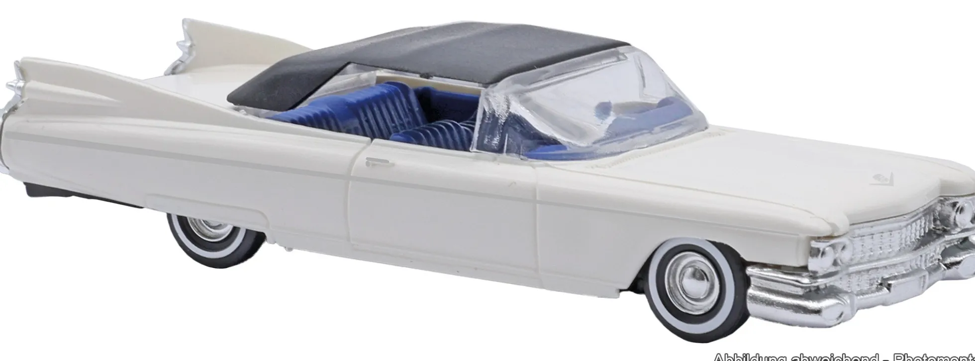 BUSCH 45134 Cadillac Eldorado Cabrio - weiß | Modellauto 1:87