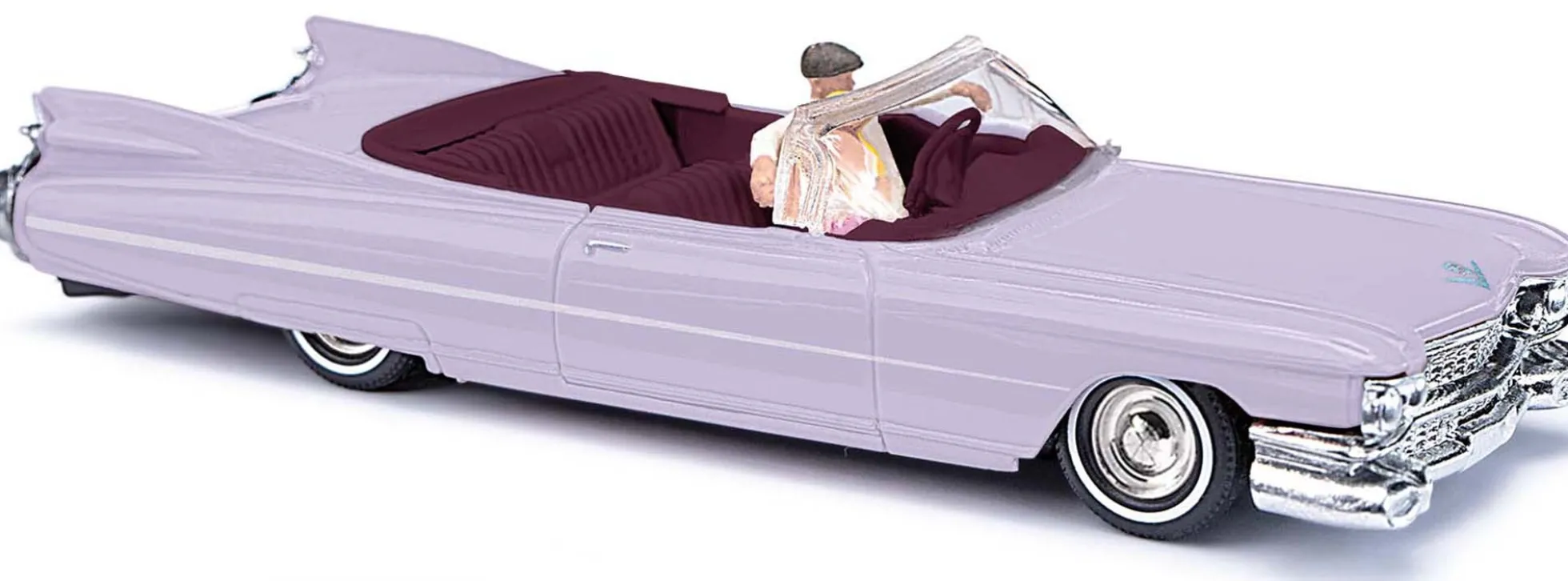 BUSCH 45135 Cadillac Eldorado Cabrio mit Figuren 1959 Automodell 1:87