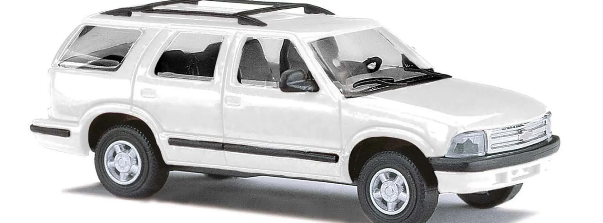 BUSCH 60227 Chevrolet Blazer 1983 weiss Bausatz Automodell 1:87