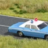 BUSCH 5629 Dodge Monaco Police mit Blinklicht | Blaulichtmodell 1:87