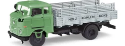BUSCH ESPEWE 95301 IFA W50L FP Holz Kohlen Koks 1967 LKW-Modell 1:87