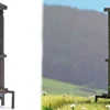 BUSCH 1565 Fahrbarer Hochsitz Echtholz-Bausatz Spur H0