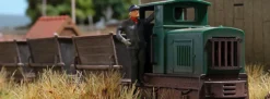 BUSCH 12001 Feldbahn Start-Set mit Torfloren | Spur H0f