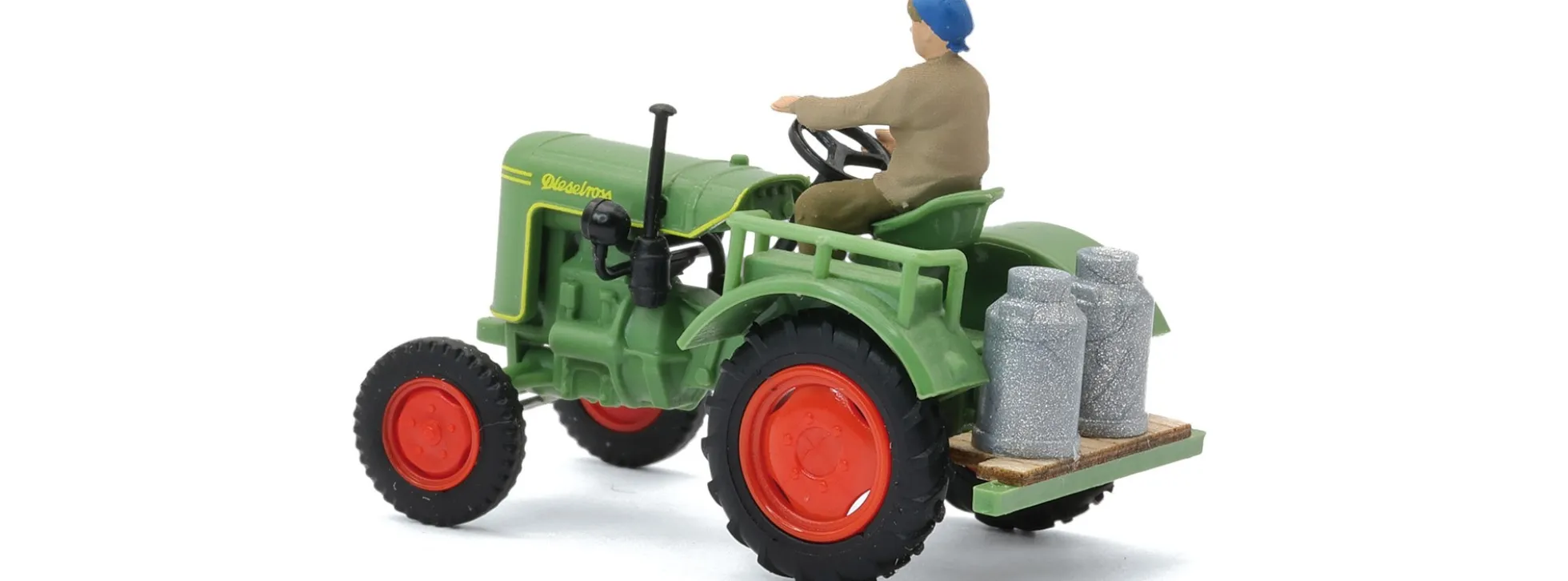 BUSCH 54154 Fendt F15 Dieselross mit Bäuerin | Landwirtschaftsmodell 1:87