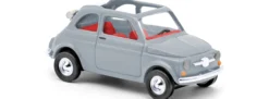 BUSCH 48780 Fiat 500 Cabrio grau 1965 | Modellauto 1:87