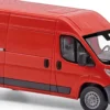 BUSCH 54601 Fiat Ducato Kasten rot Automodell 1:87