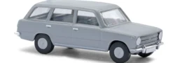 BUSCH 87076 Fiat 124 Kombi grau | Modellauto 1:120