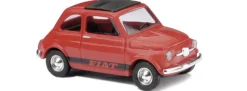 BUSCH 48705 Fiat 500 rot | Modellauto 1:87