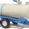 BUSCH 42867 Flüssigmist-Tankanhänger HTS 100 blau | Anhängermodell 1:87