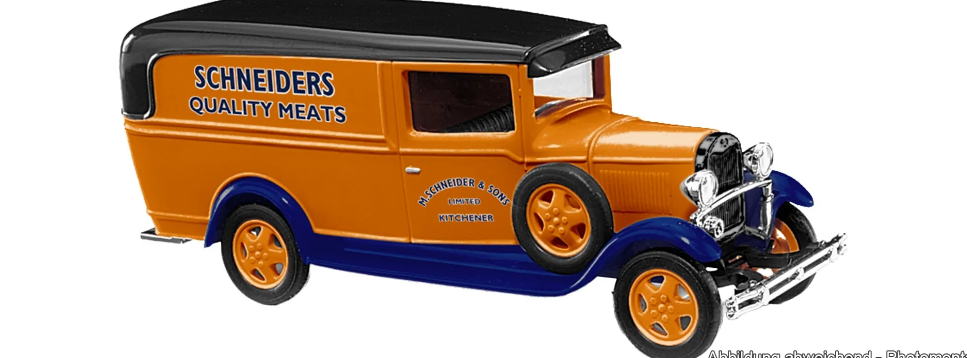 BUSCH 47742 Ford Model AA - Schneiders Meats | Modellauto 1:87