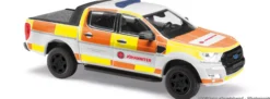 BUSCH 52848 Ford Ranger Johanniter Würzburg 2016 | Blaulichtmodell 1:87