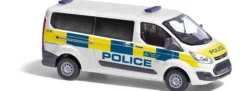 BUSCH 52433 Ford Transit Bus Polizei GB | Baujahr 2012 | Blaulichtmodell 1:87
