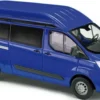 BUSCH 52501 Ford Transit Custom Hochdach Bus blau Automodell 1:87