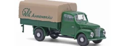 BUSCH 52363 Framo V901/2 Pritsche mit Plane Ährenbräu | Modellauto 1:87