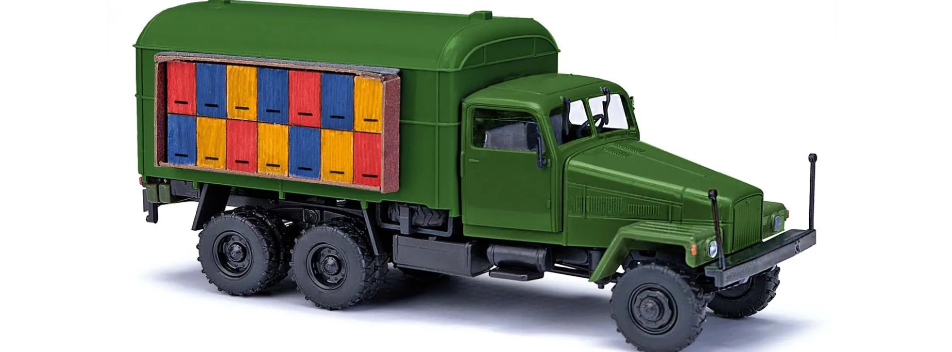 BUSCH 51577 IFA G5 mit Kofferaufbau Bienenwagen 1956 LKW-Modell 1:87