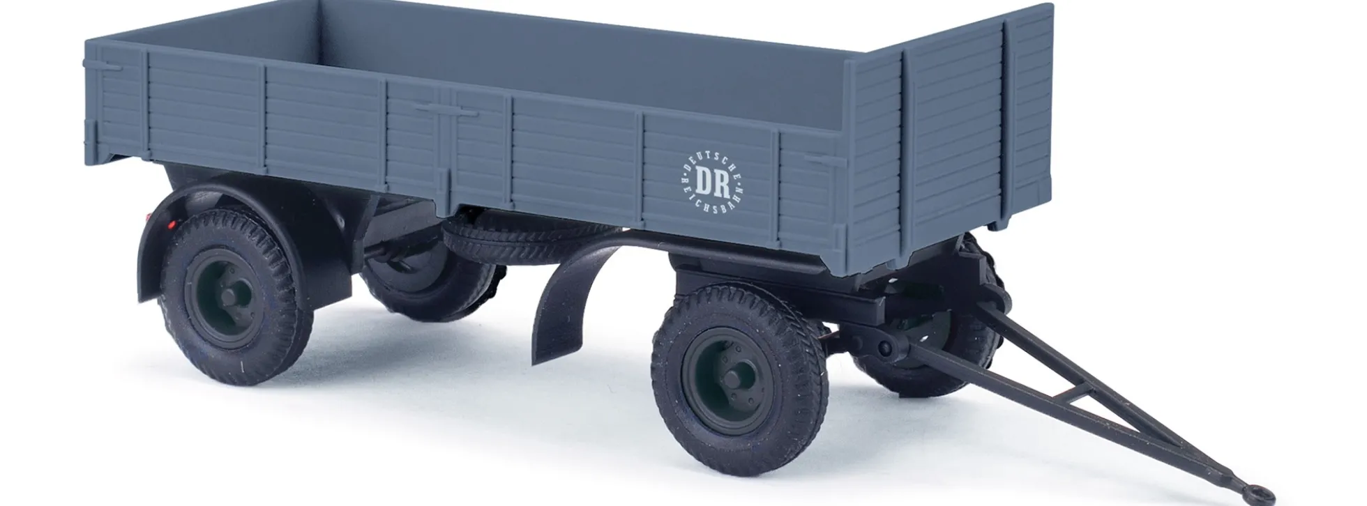 BUSCH 53327 IFA HL 80 Anhänger DR grau 2018 | Anhängermodell 1:87