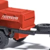BUSCH 53612 IFA HL 10 Anhänger Feuerwehr | Blaulichtmodell 1:87