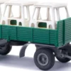 BUSCH 53323 IFA HL 80 mit Traktorkabinen ZT 300 | Anhänger Modell 1:87