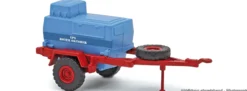BUSCH 53611 IFA HL10 Pritschenwagen LPG Roter Oktober 1966 | Landwirtschaftsmodell 1:87