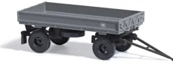 BUSCH 53019 IFA HW 60 Anhänger Hochdruckbereifung DR grau 1987 | Anhängermodell 1:87
