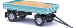 BUSCH 53016 IFA HW 60 Anhänger mit Sandladung | Landwirtschaftsmodell 1:87