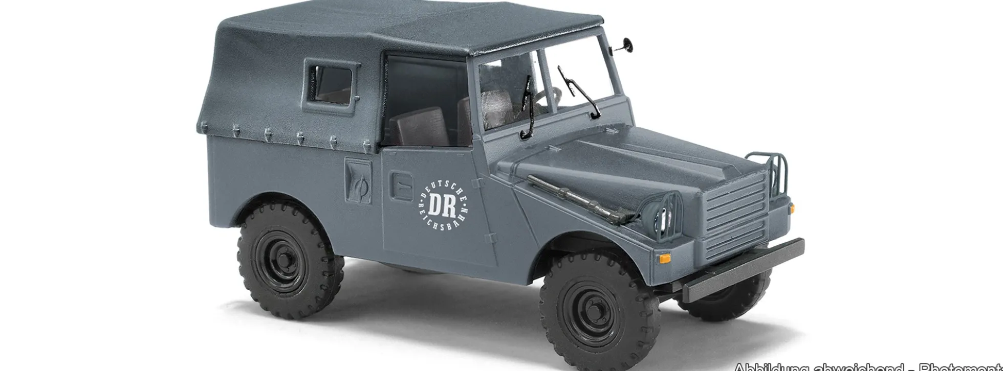 BUSCH 53909 IFA P3 DR grau 1962 | Modellauto 1:87