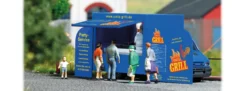 BUSCH 5420 Iveco Daily Grillwagen mit Zubehör Automodell Spur H0
