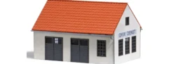 BUSCH 1965 Kleine Werkstatt Lasercut Bausatz Spur H0