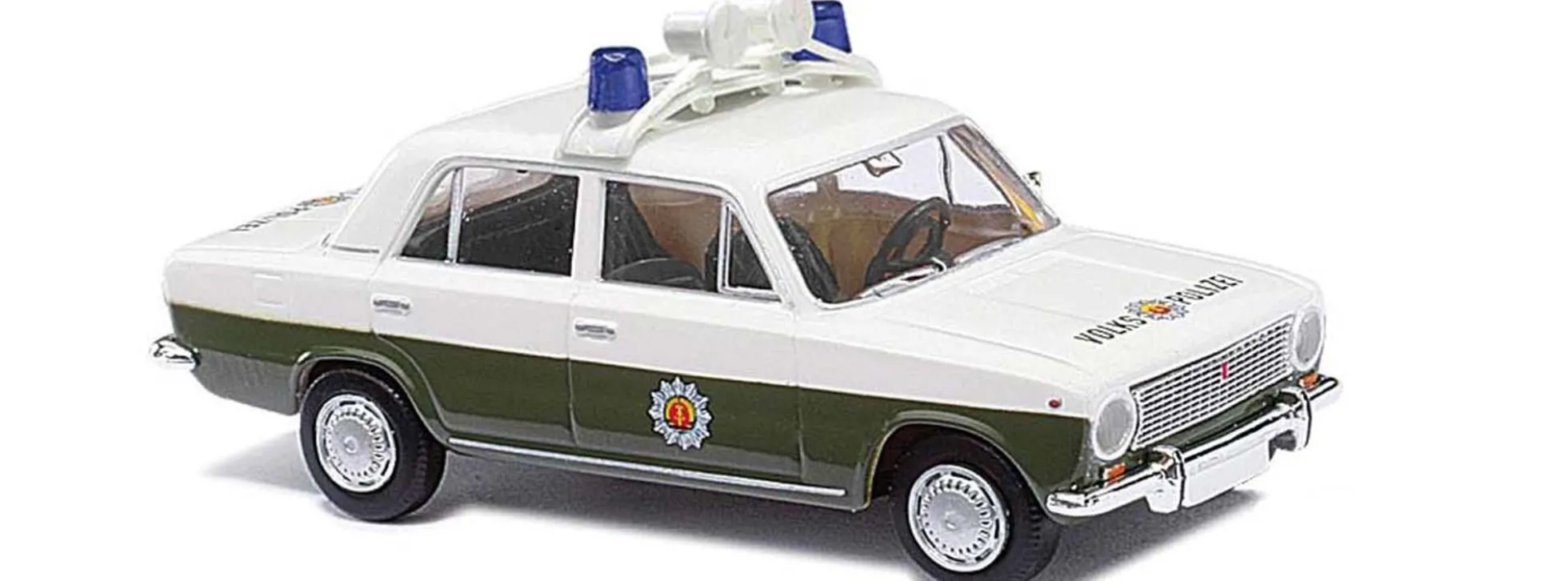 BUSCH 50102 Lada 1200 Funkstreifenwagen Volkspolizei Blaulichtmodell 1:87