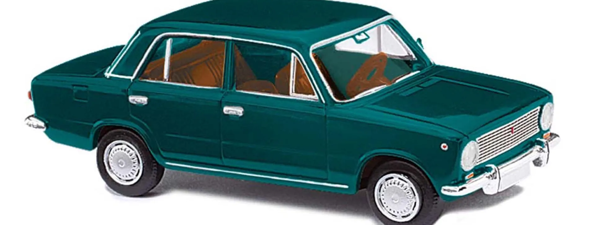 BUSCH 50109 Lada 1200 Limousine 1971 dunkelgrün Automodell 1:87