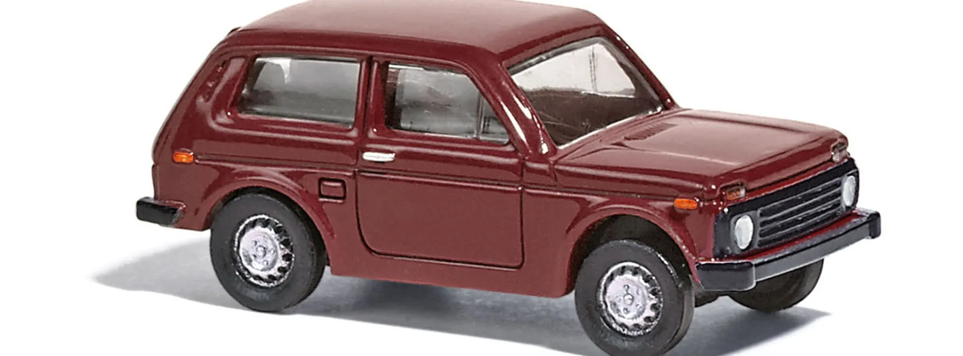 BUSCH 87103 Lada Niva weinrot | Modellauto 1:120