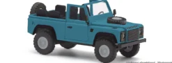 BUSCH 54393 Land Rover Defender 90 blau | Modellauto 1:87