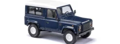 BUSCH 54300 Land Rover Defender 90 blau | Modellauto 1:87