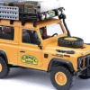 BUSCH 54311 Land Rover Defender 90 Camel Tropy 85 | Modellauto 1:87