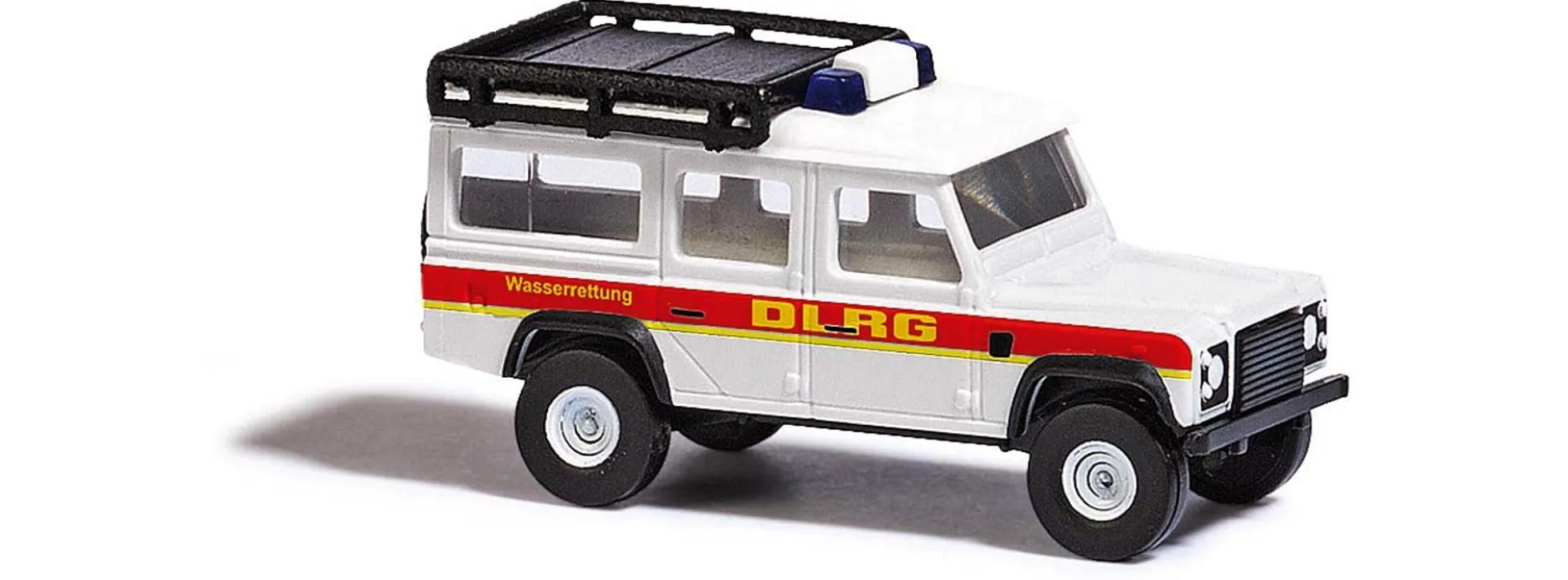 BUSCH 8381 Land Rover Defender DLRG Automodell 1:160