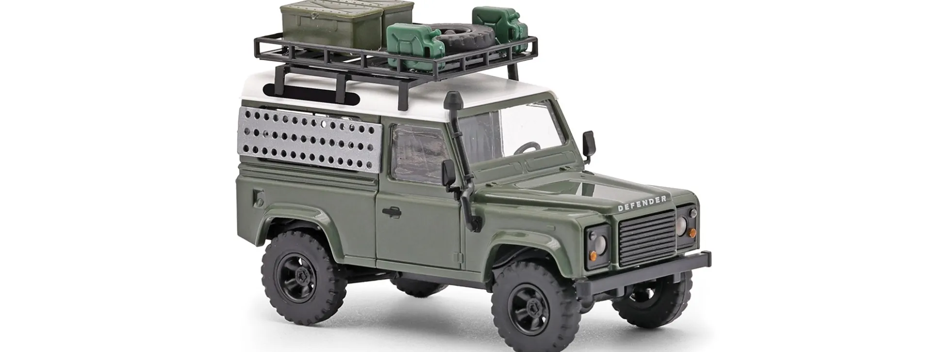 BUSCH 54354 Land Rover Defender 90 Expedition 1983 | Modellauto 1:87