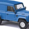 BUSCH 54350 Land Rover Defender 90 Kasten blau Automodell 1:87