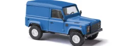 BUSCH 54350 Land Rover Defender 90 Kasten blau Automodell 1:87
