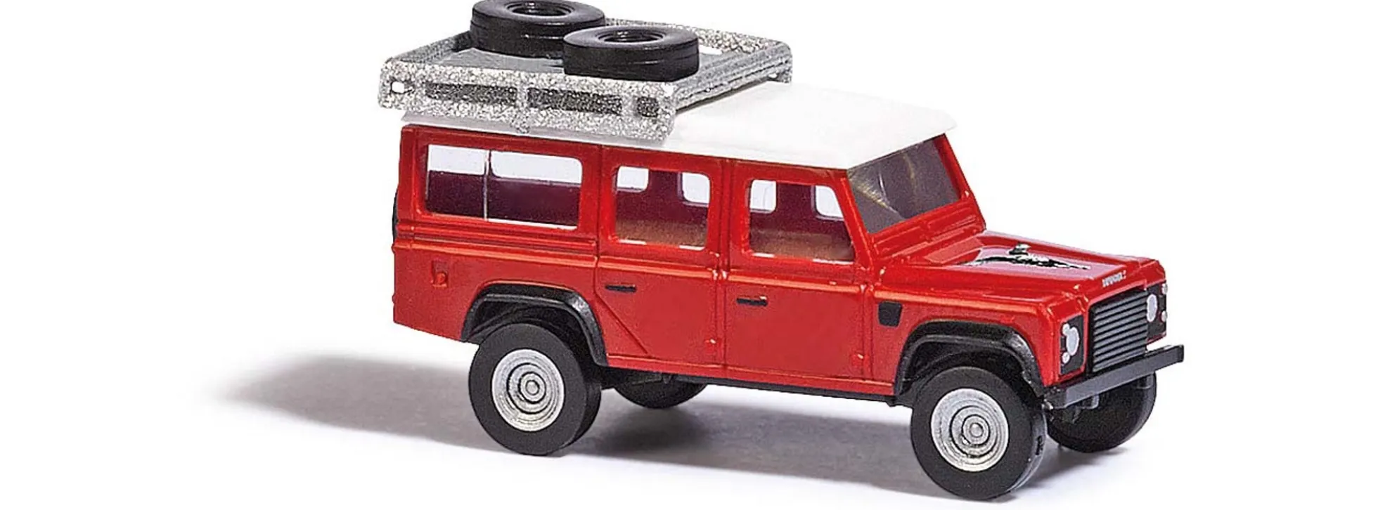 BUSCH 8383 Land Rover Defender Lion Automodell 1:160