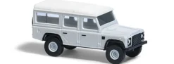 BUSCH 8370 Land Rover Defender - weiß | Modellauto 1:160