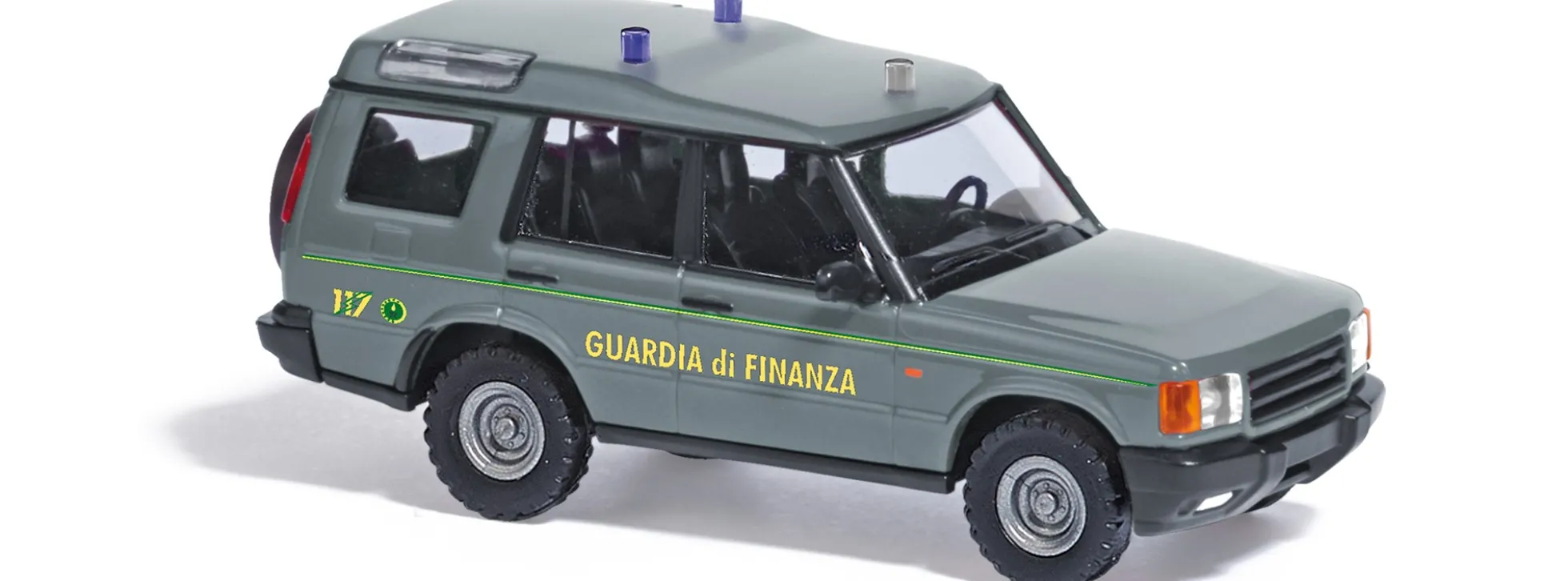 BUSCH 51941 Land Rover Discovery Guardia di Finanza 1998 | Blaulichtmodell 1:87