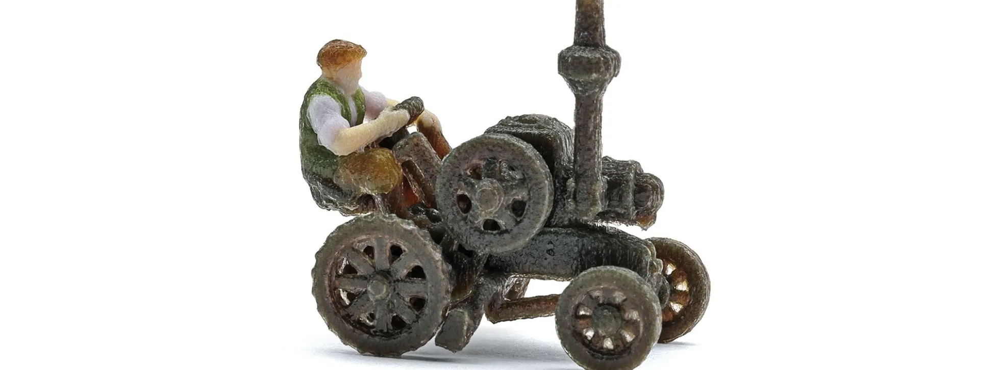 BUSCH 87506 Lanz Traktor mit Bauer | Landwirtschaftsmodell 1:120