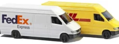 BUSCH 8304 Lieferfahrzeug-Set Mercedes Sprinter | Automodell 1:160