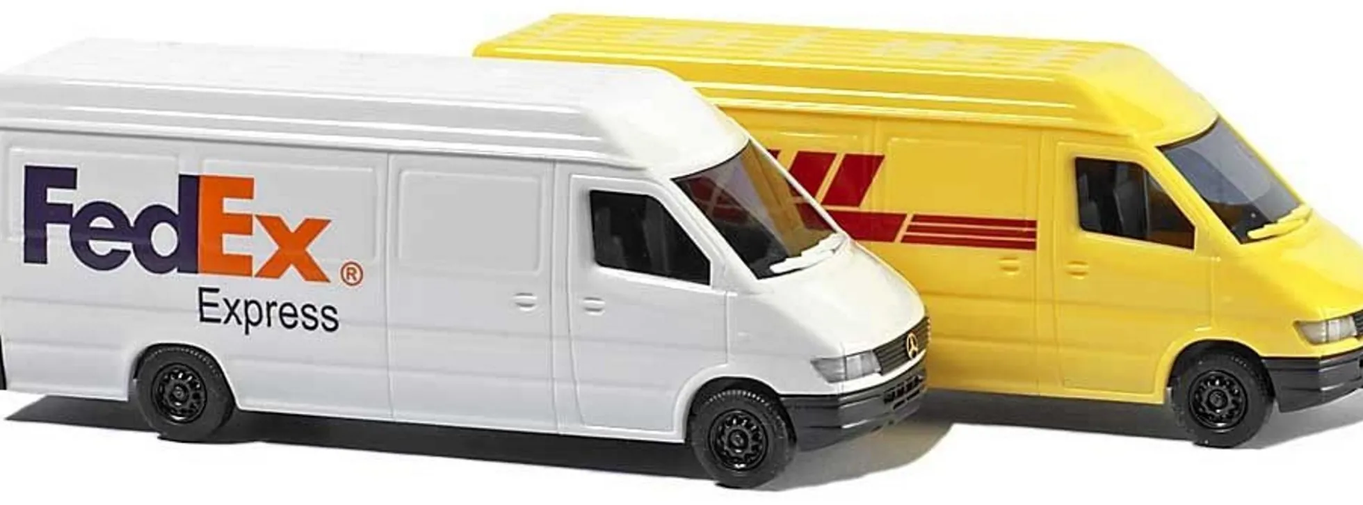 BUSCH 8304 Lieferfahrzeug-Set Mercedes Sprinter | Automodell 1:160