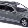 BUSCH 44255 MB E-Klasse T-Modell | dunkelsilber | Modellauto 1:87