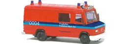 BUSCH 44302 MB 507 FW Rettungswagen Fraport Frankfurt 1989 | Blaulichtmodell 1:87