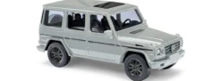 BUSCH 51477 MB G-Klasse 04 + Glasdach grau | Modellauto 1:87